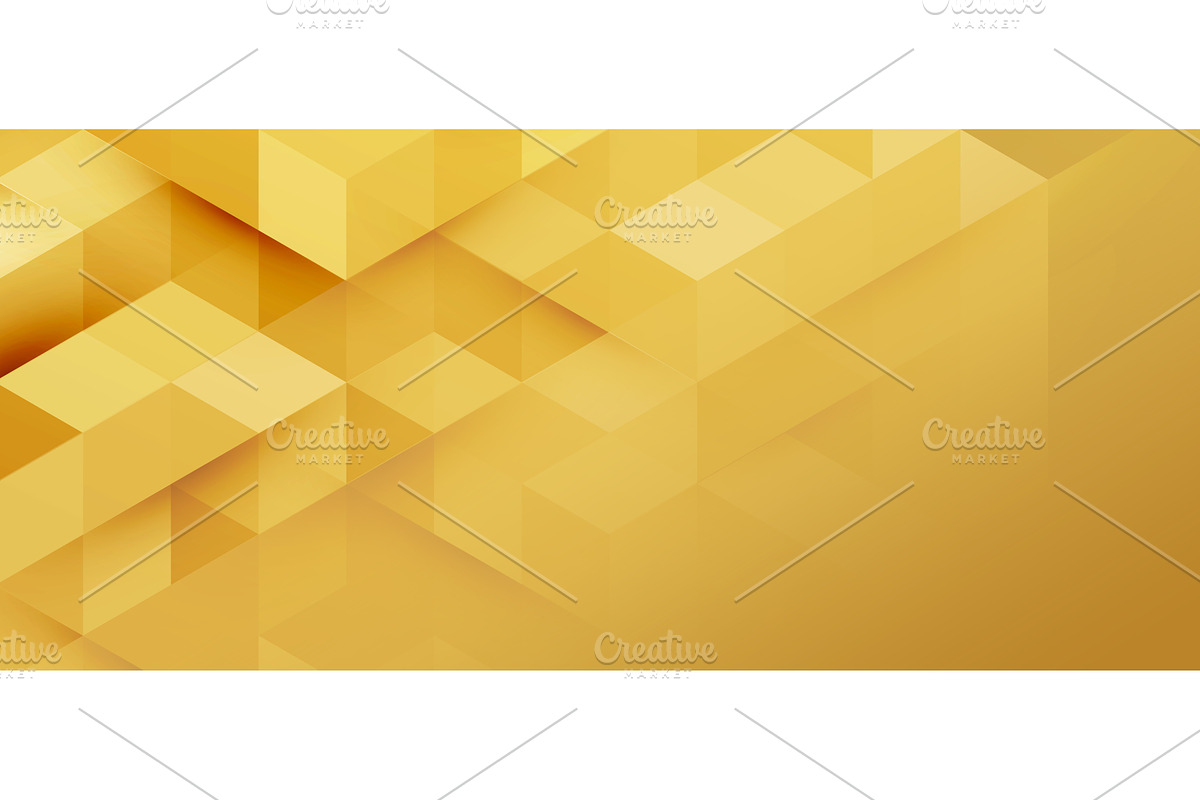Gold geometric abstract background, a Texture Illustration by Marinstri