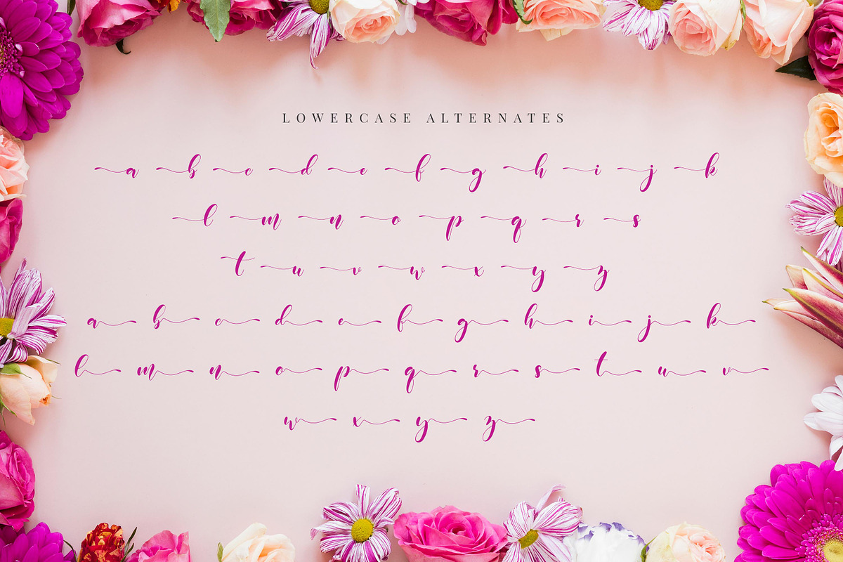 Beneficha - Natural Script Font, a Script Font by Almarkhatype (Photo 11 of 11)
