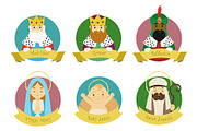 Christmas characters bundle II, an Animal Illustration by María Arencibia (Thumbnail 3 of 3)