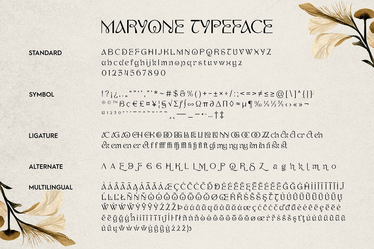 Maryone Font, a Serif Font by Asenbayu (Photo 14 of 15)