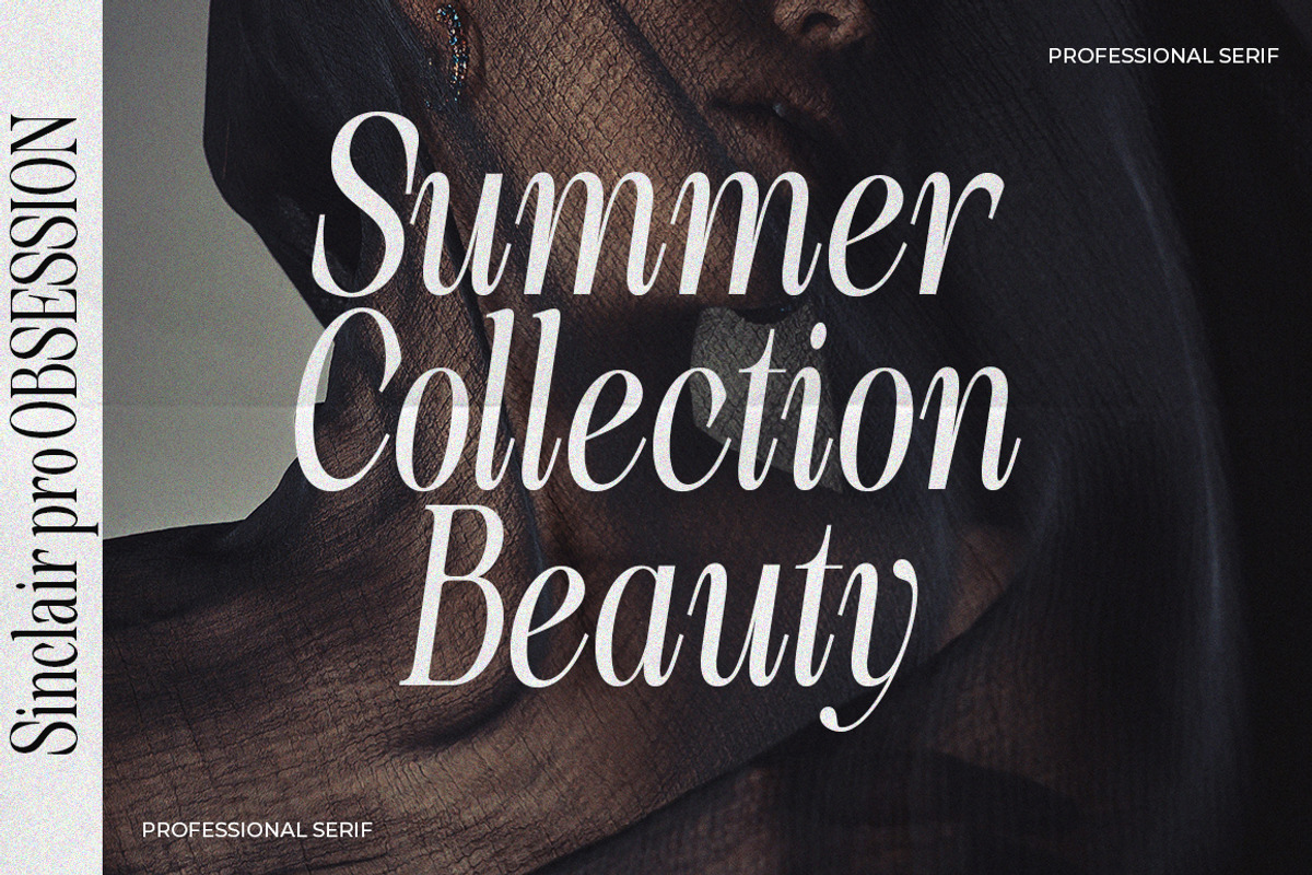 Sinclair Pro Obsession | 12 Font, a Serif Font by Natural Ink Studio (Photo 3 of 17)