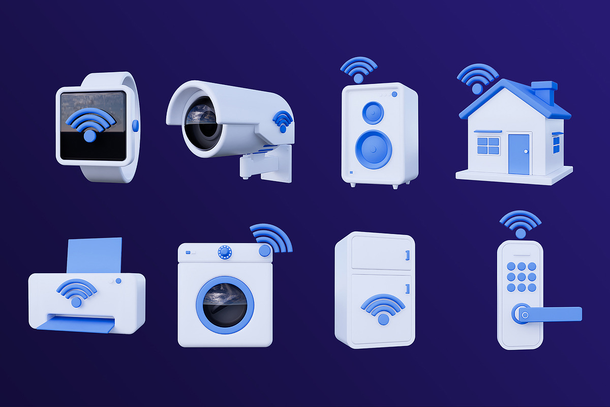 Smart Tech 3D Icon Pack #3, an Object 3D Model by deviapuspitasari2 (Photo 2 of 2)