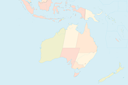 Vector World Map, an Illustration by Vector Maps (Thumbnail 5 of 5)