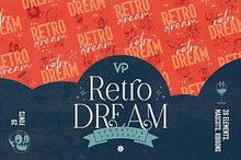 SALE! Retro Dream Family - 29 fonts