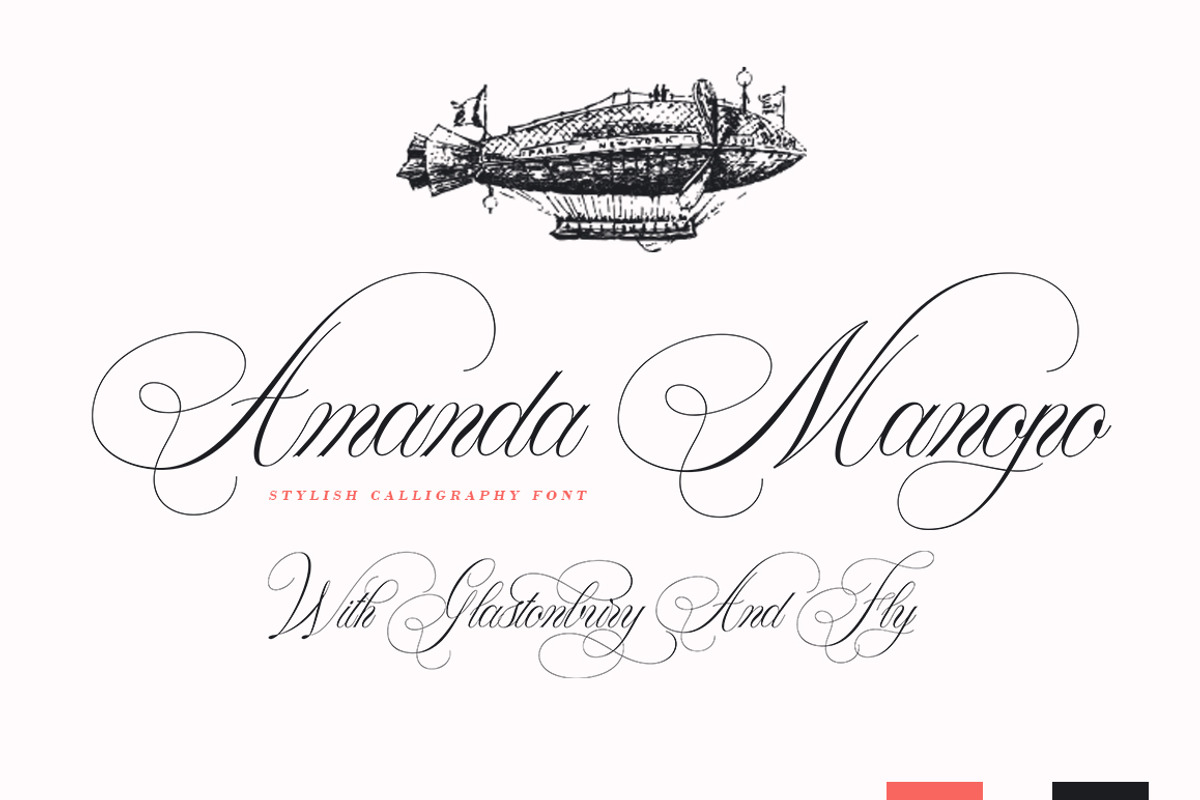 Amanda Manopo, a Script Font by IRF Lab Studio (Photo 1 of 6)