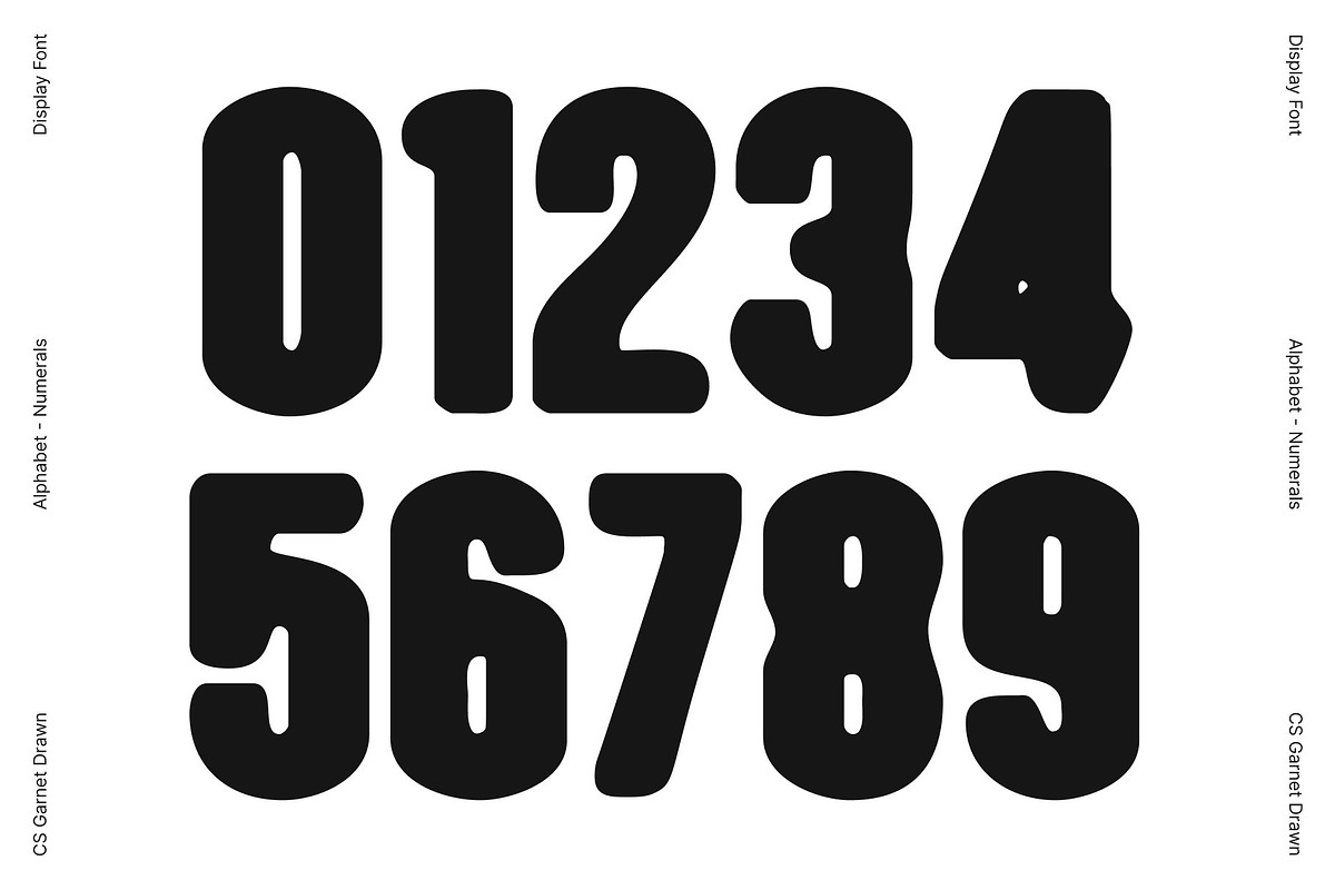 CS Garnet Drawn, a Sans Serif Font by Craft Supply Co. (Photo 4 of 8)