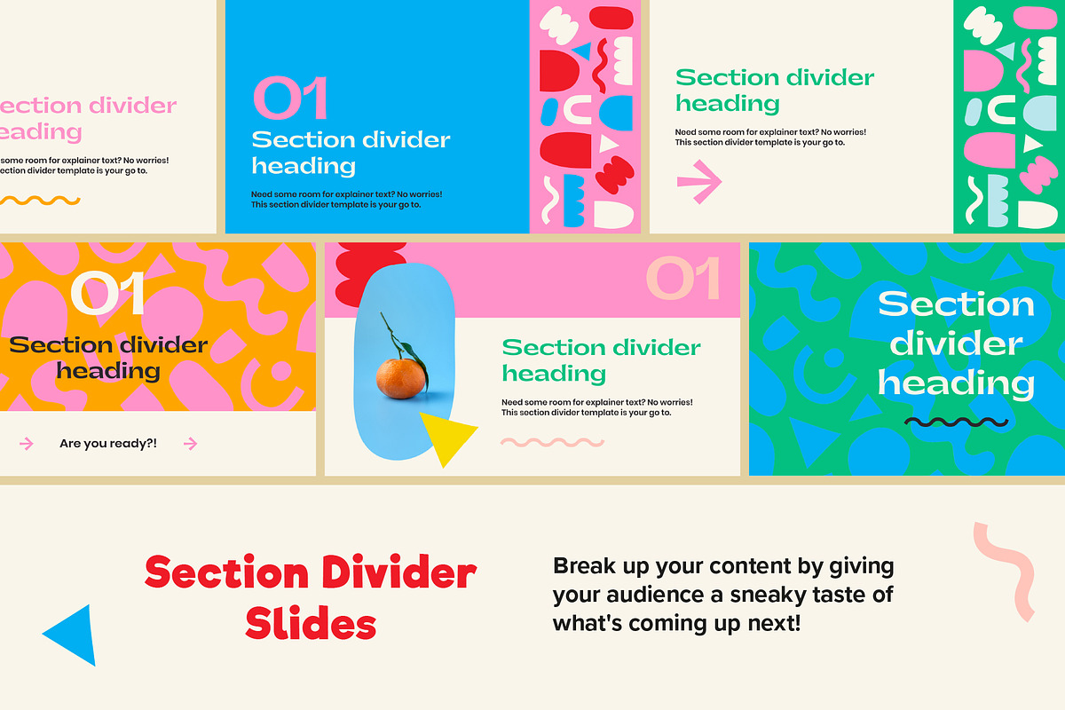 Poppin' Shapes Presentation CANVA, a Presentation Template by Sweet Stash (Photo 4 of 11)