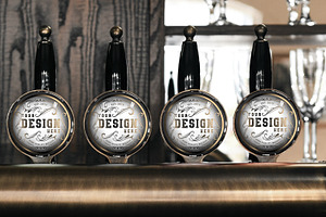 Beer Tap Label Mock-up #20
