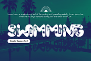 COASTAL ESSENCE - DECORATIVE FONT, a Sans Serif Font by 177Studio (Thumbnail 2 of 8)
