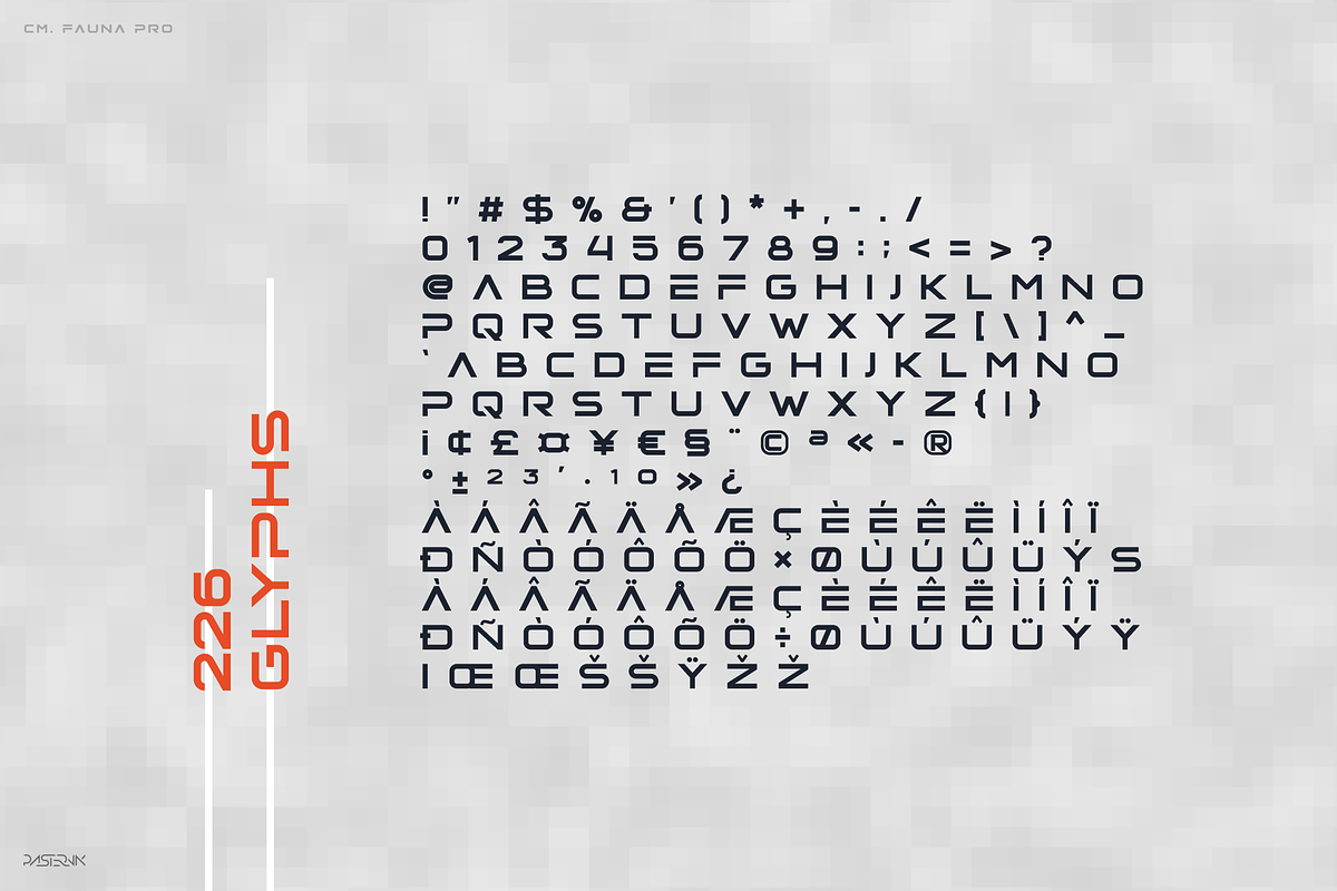 Fauna Pro, a Sans Serif Font by Pasternak Fonts (Photo 4 of 7)