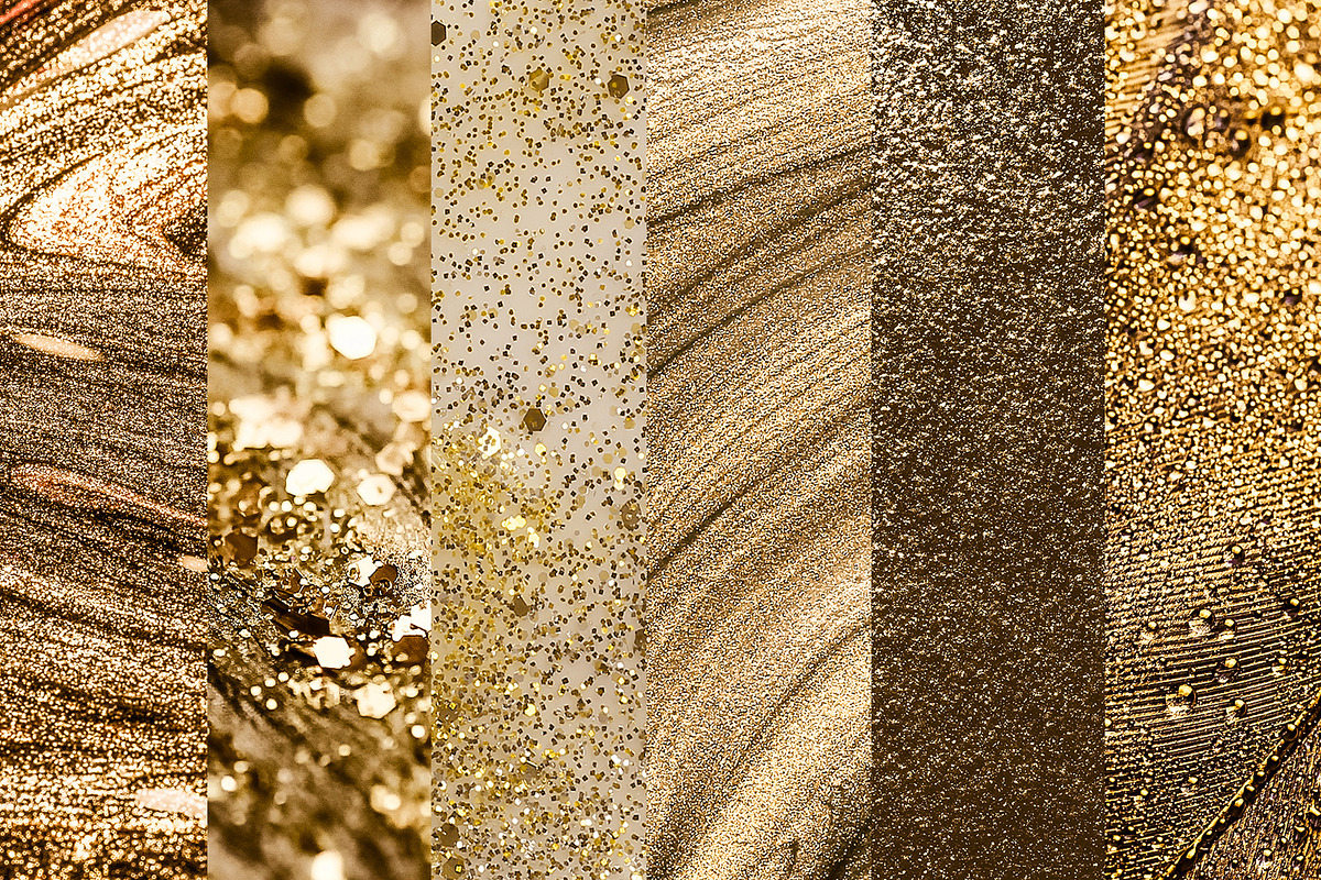 Golden glitter texture backgrounds, a Texture Graphic by Anntuan (Photo 2 of 14)