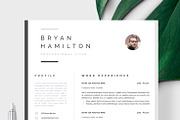 Resume Template 1, 2 page | Hamburg, a Resume Template by Resume Angels (Thumbnail 2 of 9)