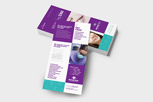 Dental Clinic DL Card Template