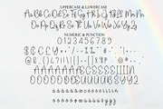 Rainbow | Script Font, a Handwritten Font by Scratchones (Thumbnail 7 of 9)