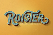 Roister Typeface, a Sans Serif Font by HRDR (Thumbnail 1 of 5)