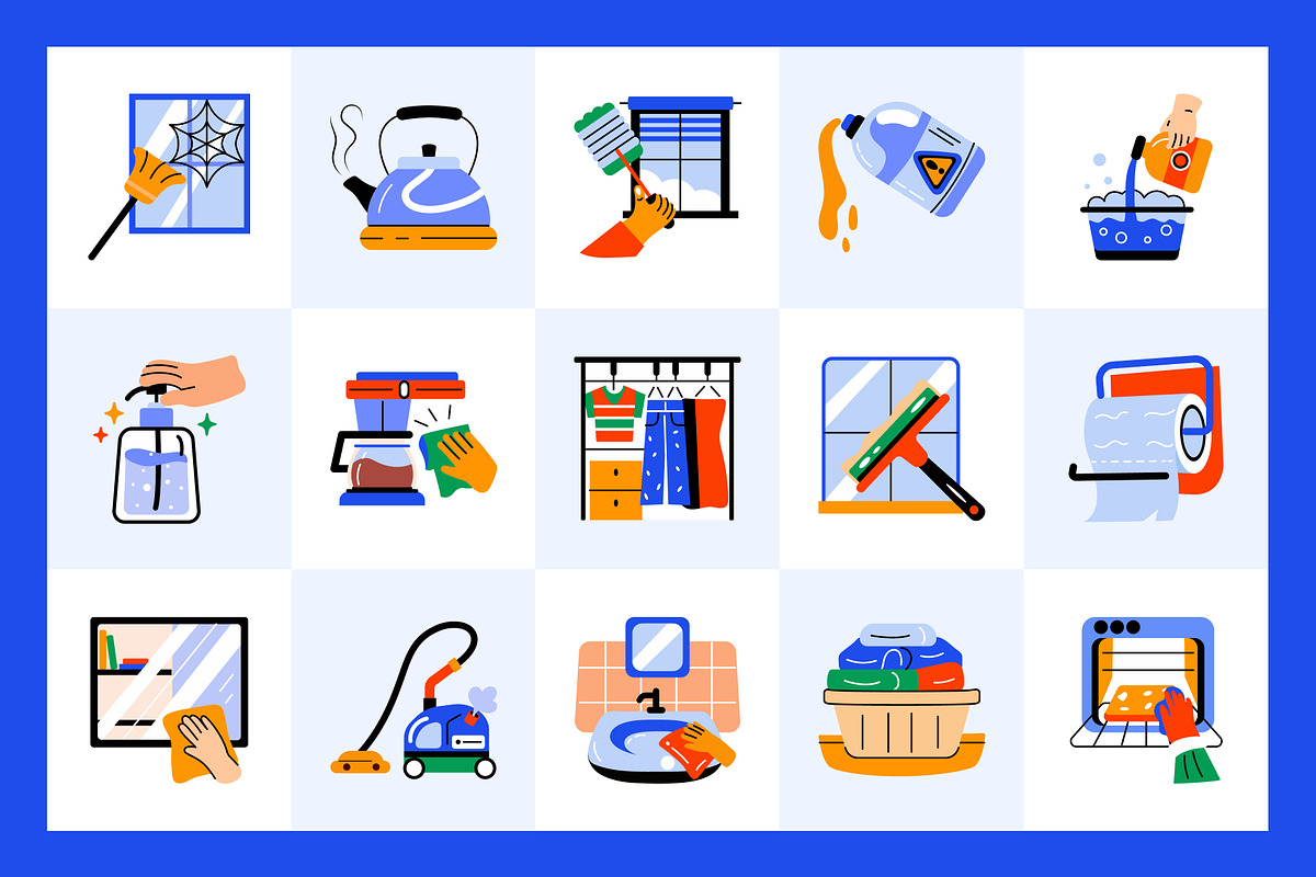 Household and Cleaning, a Duotone Icon by Vectors Market (Photo 5 of 9)