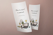Podcast doodles, a Technology Illustration by helgascandinavus (Thumbnail 2 of 9)