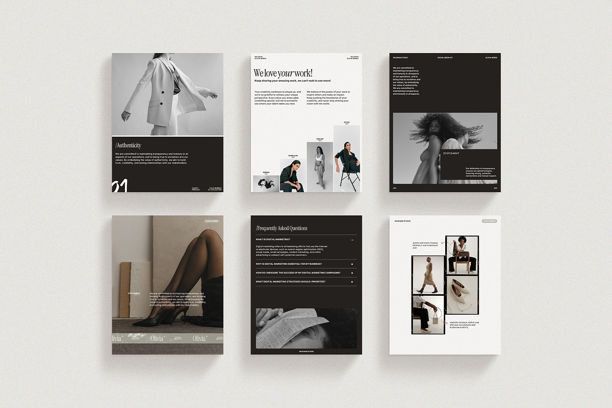 OLI / Entire Instagram Collection, a Social Media Template by Wildnun Studio (Photo 14 of 56)