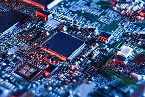 Advanced Microchip on High-Tech Circuit Board, a Technology Photo by Davizro's Market