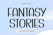 Fantasy Stories, a Script Font by InermediaSTUDIO (Thumbnail 1 of 8)