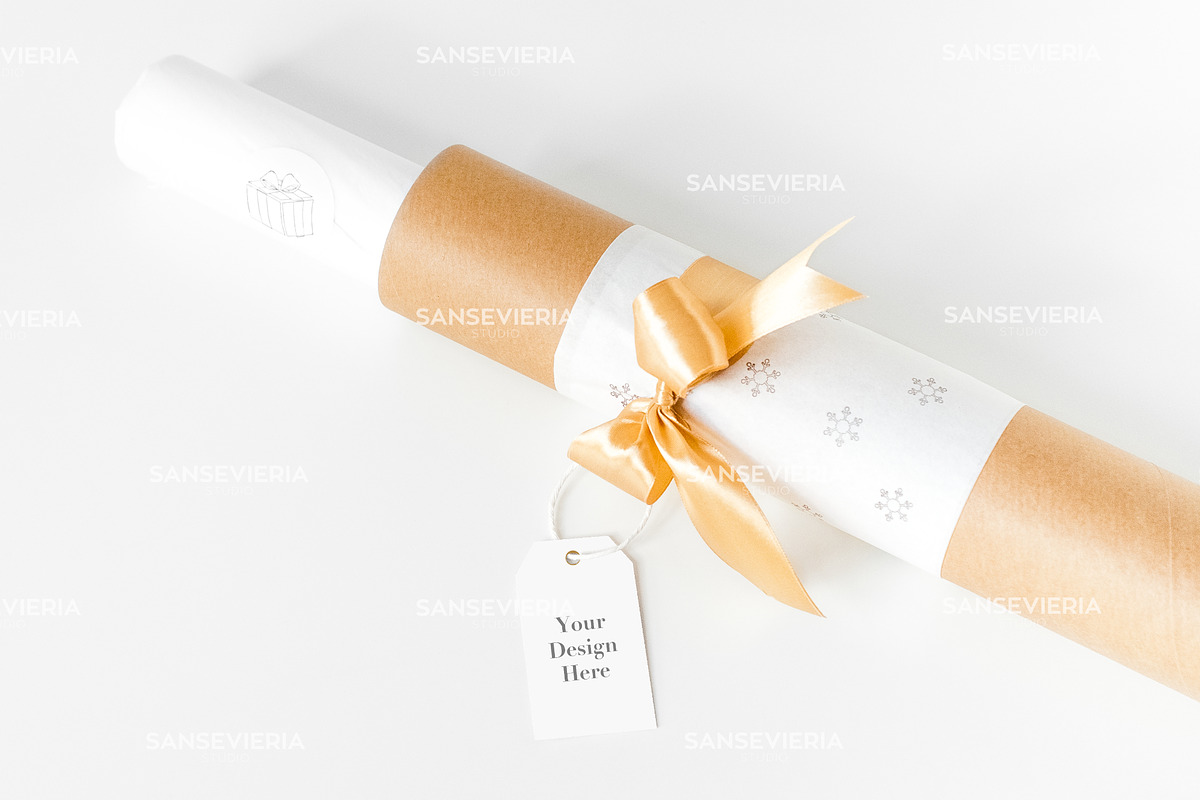 Gift tag mock up, a Mockup by Grace White (Photo 1 of 3)