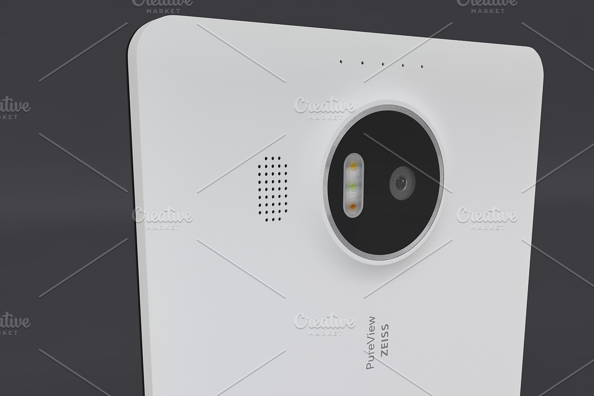 Microsoft Lumia 950 XL White, an Object 3D Model by XYZ Space (Photo 5 of 24)