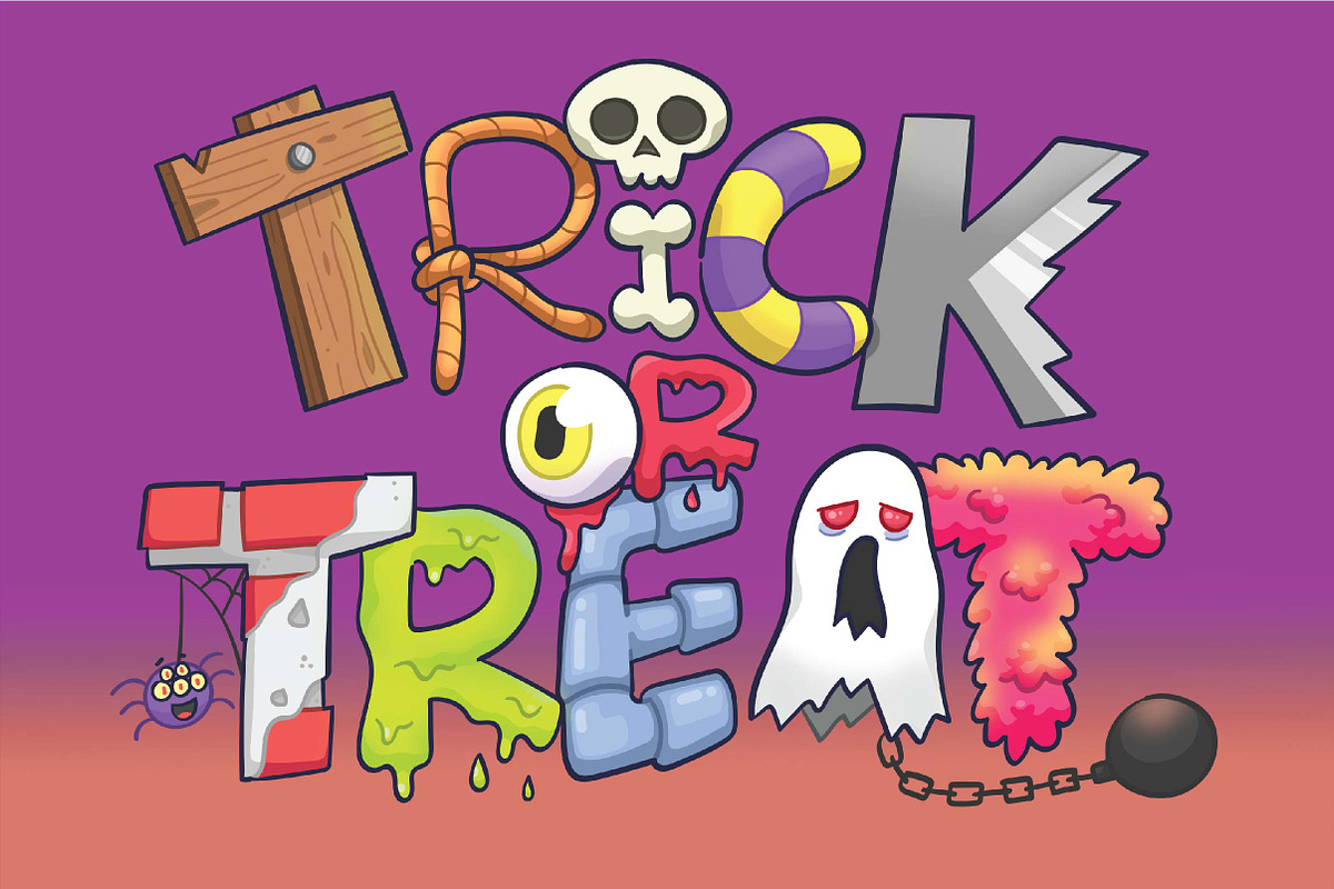Trick or Treat, an Illustration by Cartoon Shop (Photo 10 of 11)