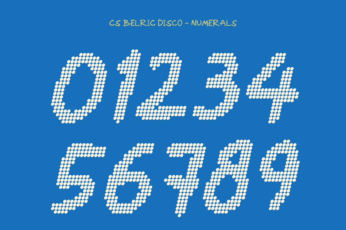 CS Belric Disco, a Handwritten Font by Craft Supply Co. (Photo 5 of 8)