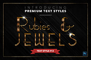 Rubies & Jewels #3 - 20 Text Styles, a Layer Style Add-On by Jonas Stensgaard (Thumbnail 14 of 23)