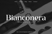 Sangira - Modern Ligature Serif, a Serif Font by Almarkhatype (Thumbnail 2 of 10)