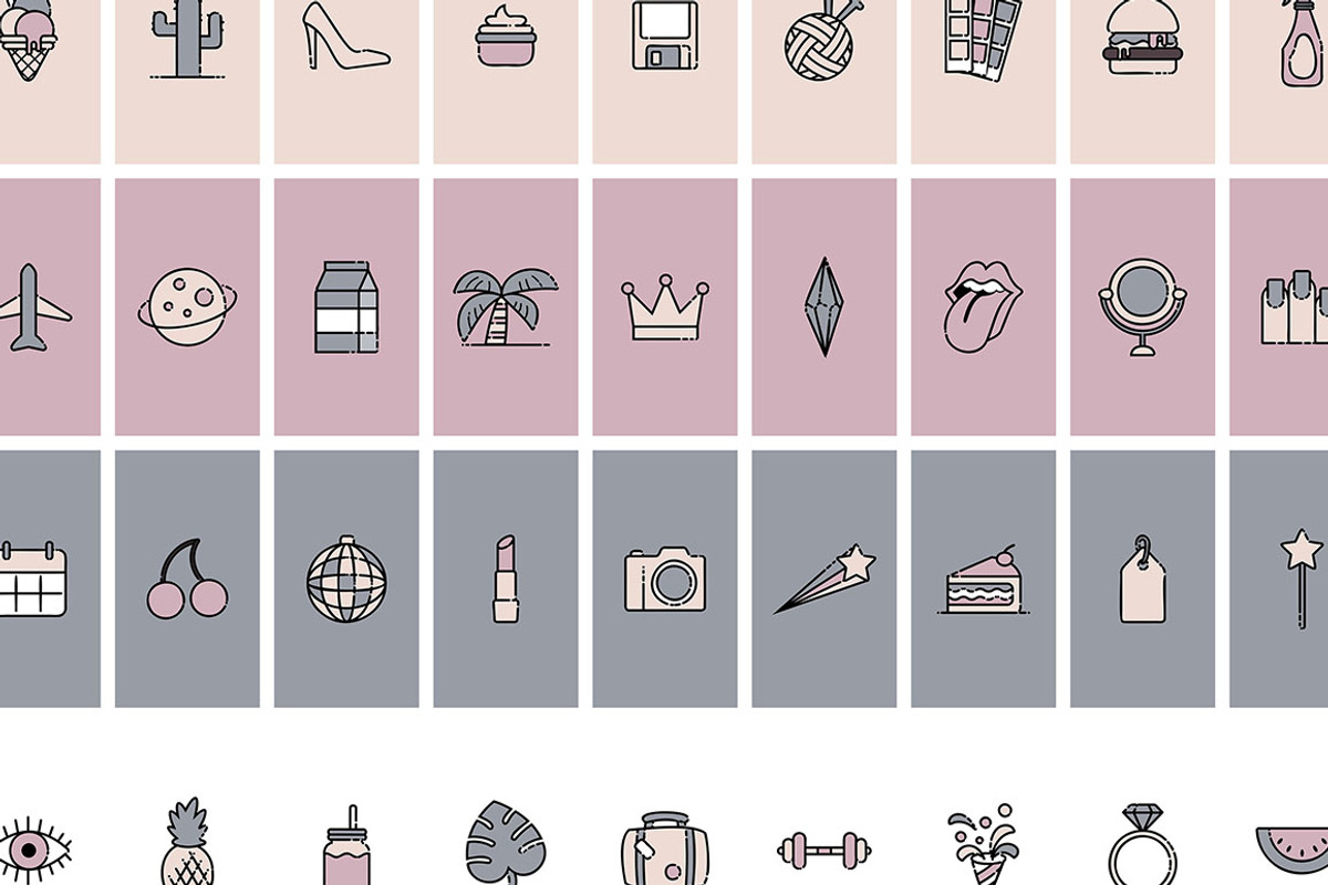 Cute Instagram Highlight Icon Bundle, an Icon by Pulpixel Design (Photo 15 of 24)