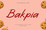 Bakpia, a Script Font by Zelda Graphic (Thumbnail 1 of 5)