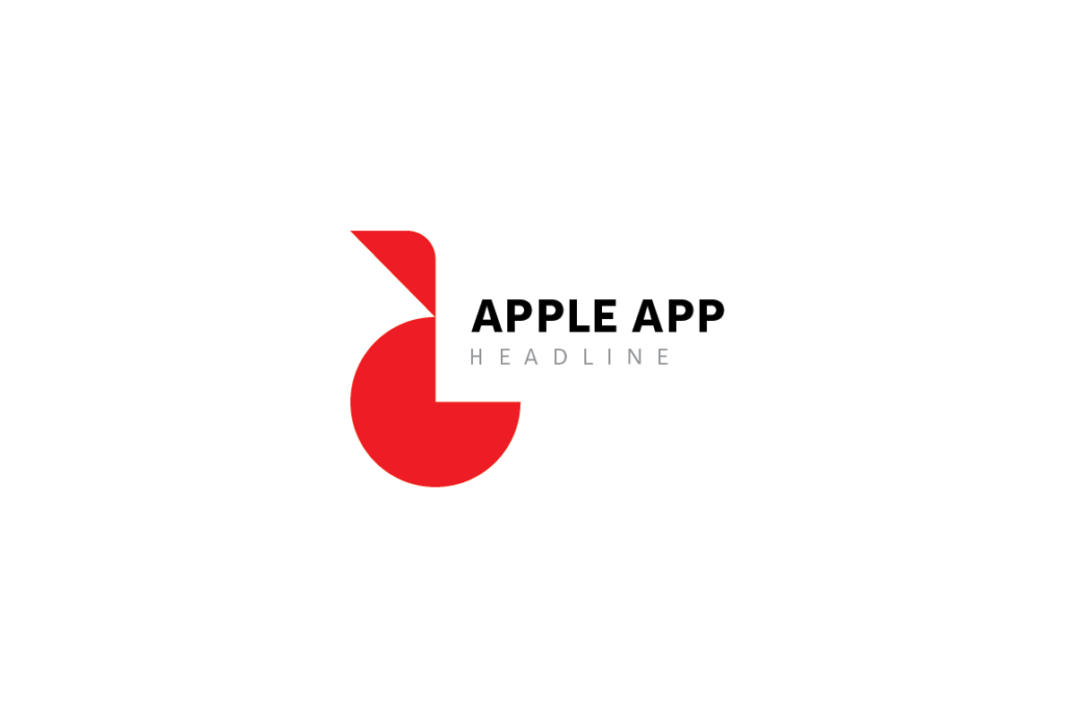 Apple app logo., a Branding & Logo Template by Anton Akhmatov