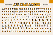 Chatine 3D, a Serif Font by Craft Supply Co. (Thumbnail 8 of 8)