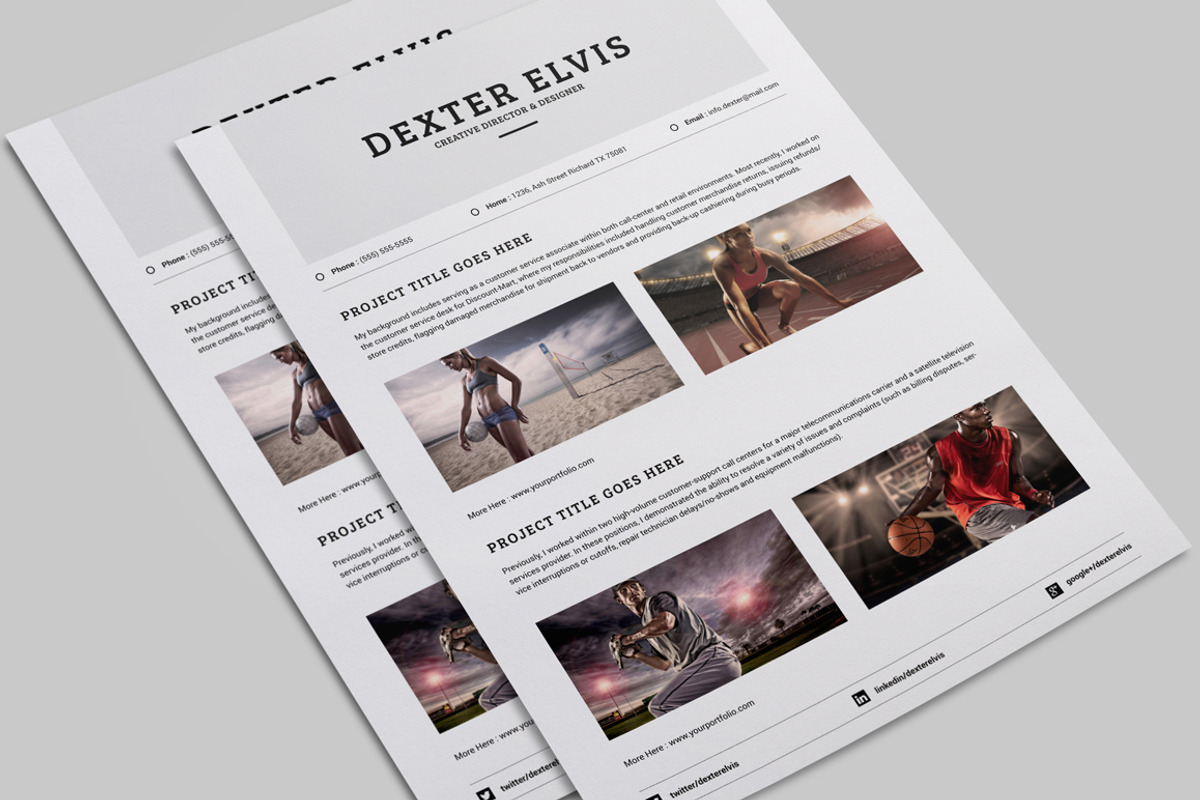Best Sellers 2 Pages Powerful Resume, a Resume Template by SNIPESCIENTIST (Photo 6 of 7)