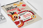 Lunar New Year Celebration, a Flyer Template by Me55enjah Design (Thumbnail 4 of 4)