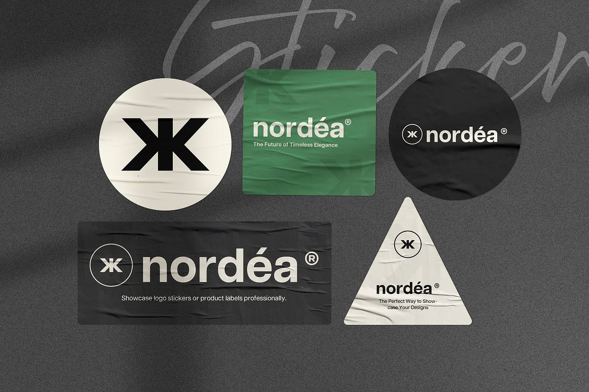 Nordea Branding Mockup, an Advertising Mockup by etigma.com (Photo 9 of 26)