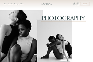 McKenna Squarespace 7.1 Template