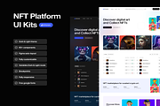 Ultrarare | NFT Marketplace Template, an UI Kit Template by Creative Perspective (Thumbnail 1 of 6)