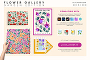 Flower Gallery Garden Edition, a Texture Illustration by Julia Dreams (Thumbnail 10 of 10)