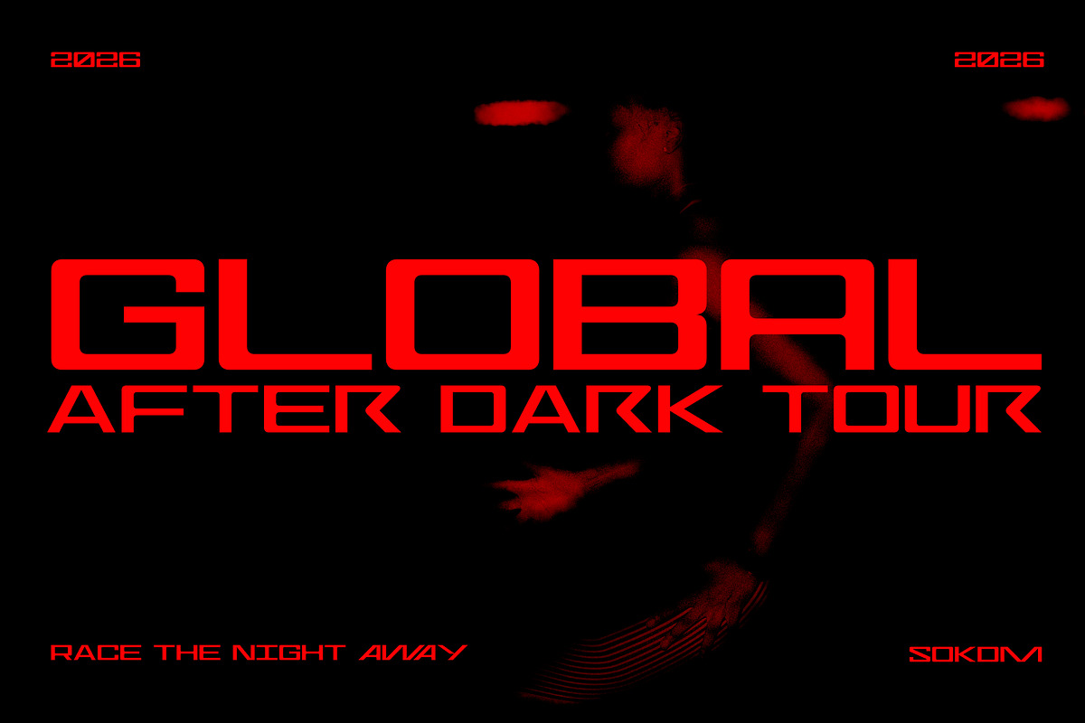 Airtight: Tech Display Font, a Sans Serif Font by ANDR35 (Photo 3 of 7)