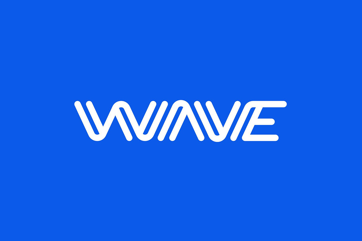 Wave Wordmark Logo, a Branding & Logo Template by Buqancreative (Photo 2 of 4)