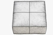Joybird Lyle Leather Ottoman, a Furniture 3D Model by 3dmitruk (Thumbnail 29 of 30)