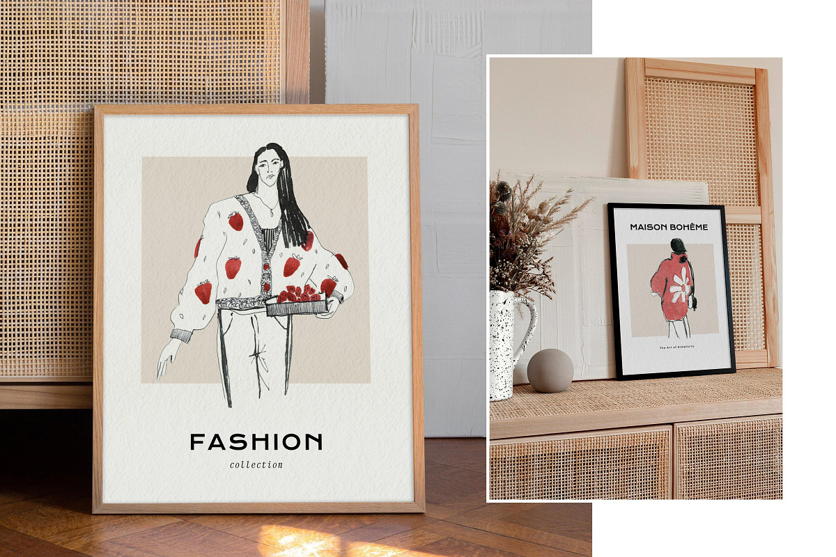 Fashion Prints Posters, an Object Graphic by iStar Design (Photo 9 of 10)