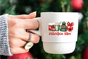 Christmas Vibes Cocoa Mug PNG, an Illustration by OK Design (Thumbnail 3 of 4)