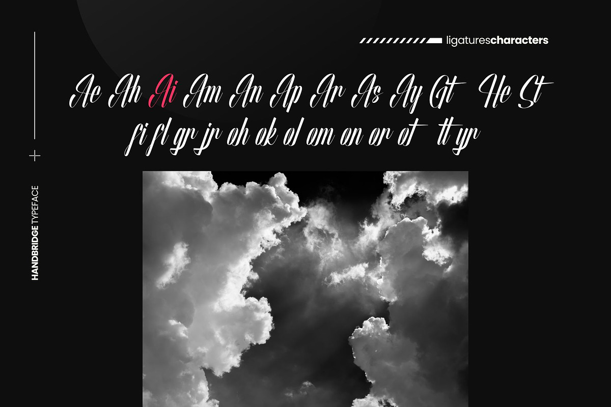 Handbridge Font, a Script Font by alit design (Photo 7 of 15)