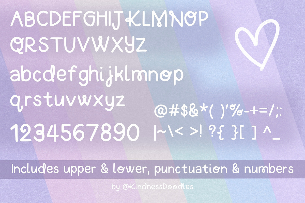 Loopsy Doodle, a Script Font by KindnessDoodles (Photo 2 of 2)