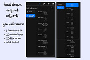 20 Cozy Mornings Procreate Stamps, a Brush Add-On by Deb M Illustrates (Thumbnail 5 of 5)