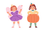 Halloween kids in party costumes set, a Person Illustration by Good Studio (Thumbnail 3 of 8)