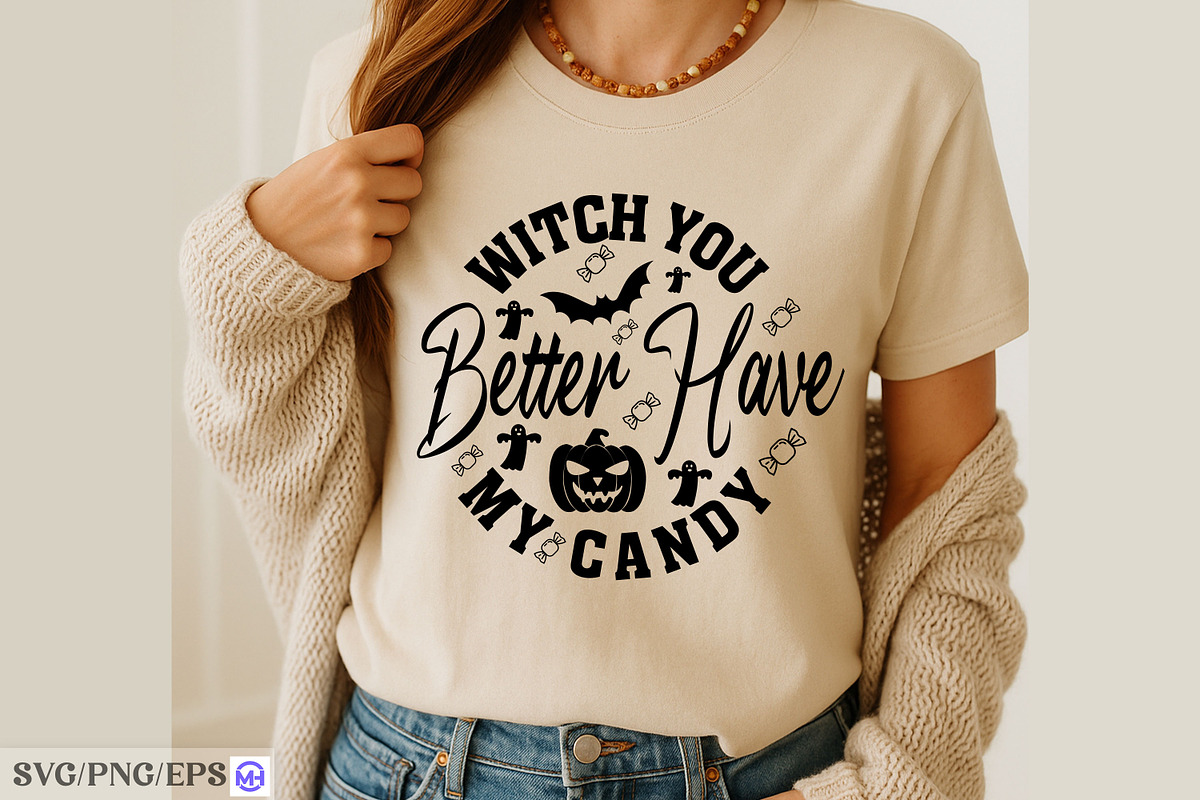 Witch Better Have My Candy SVG, a Graphic by mh_arif (Photo 4 of 4)